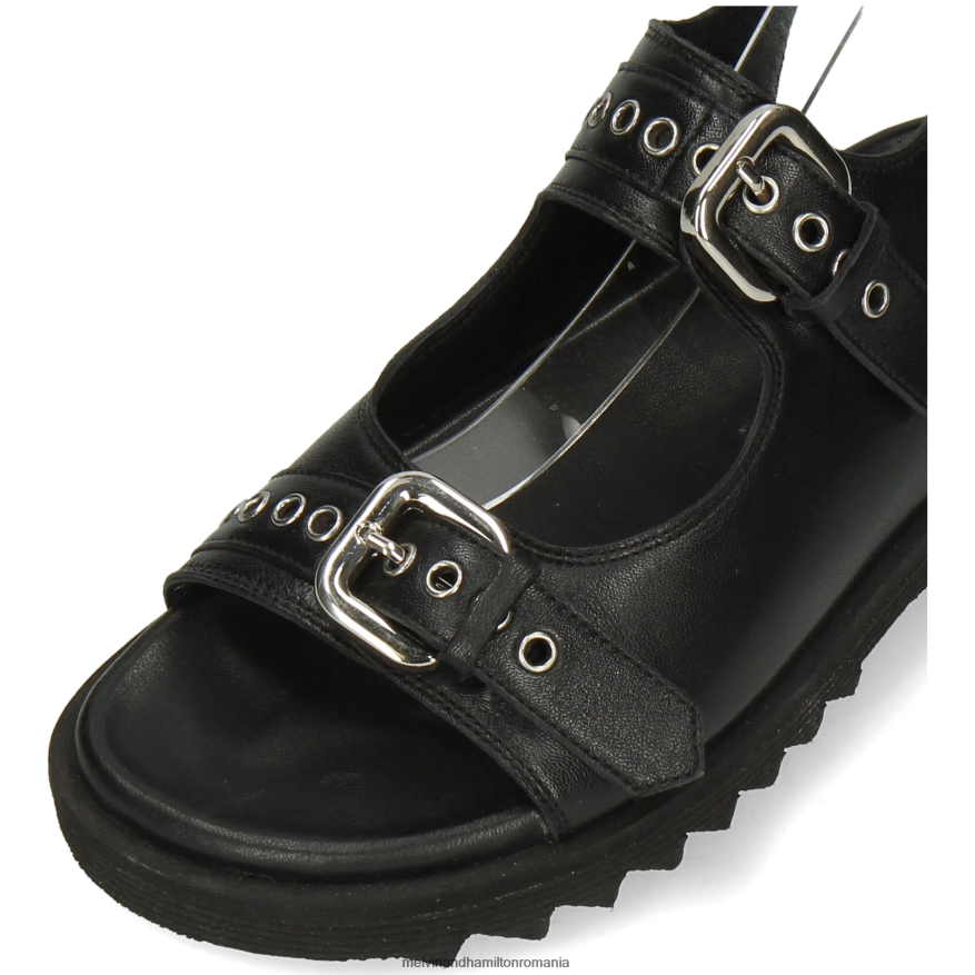 femei Melvin & Hamilton Wilma 37 negru sandale 2R24J41935