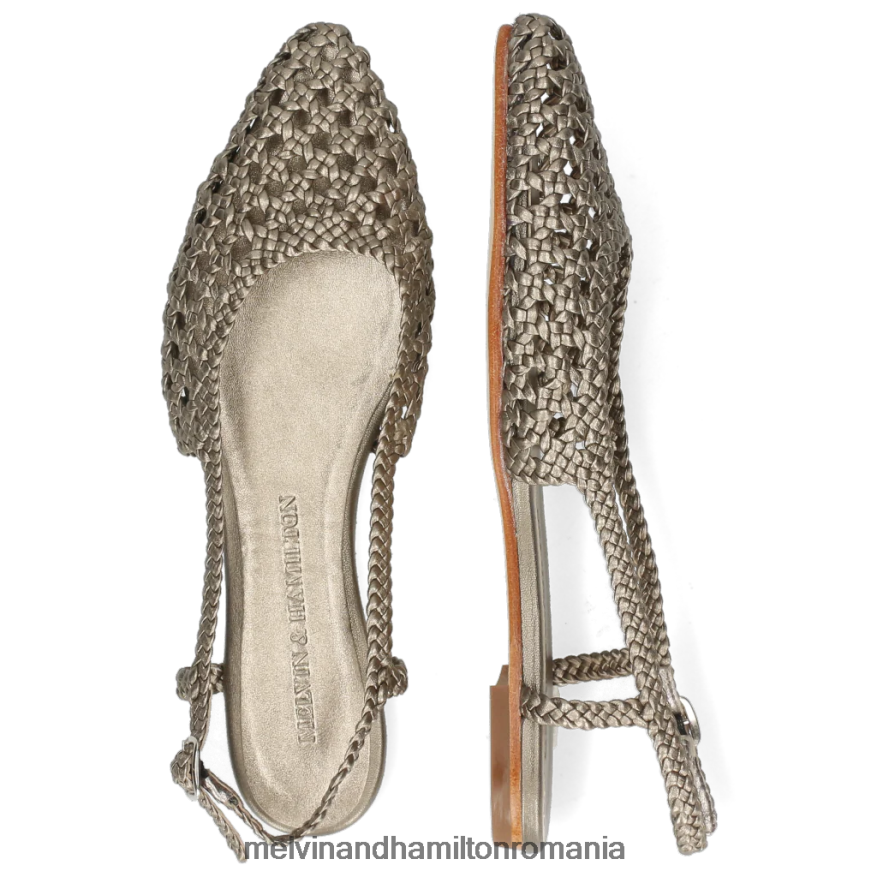 femei Melvin & Hamilton alexa 27 argint sandale 2R24J41915