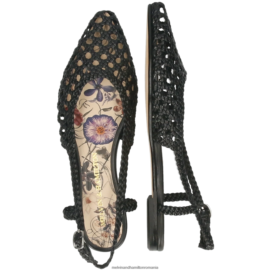 femei Melvin & Hamilton alexa 27 negru sandale 2R24J41904